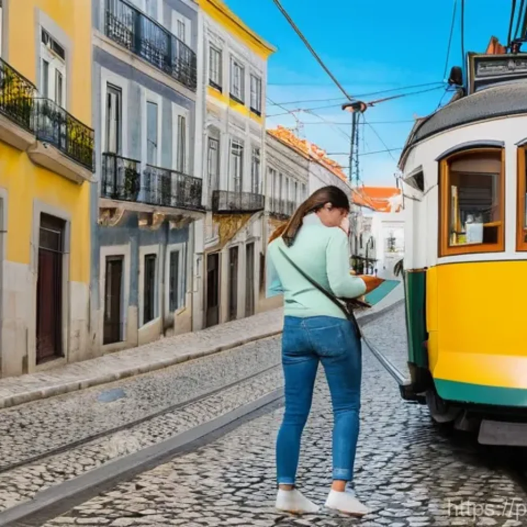 도로교통사 실무 팁 및 사례 공유 - **Prompt 1: Pre-Trip Safety Check in Lisbon**
A responsible female driver in her early 30s, dres...