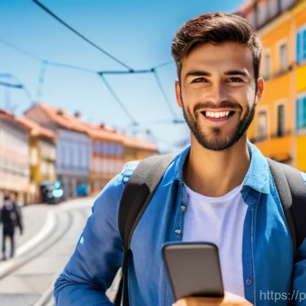 도로교통사 시험의 최신 시험 트렌드 - **Digital Driving License in Portugal: Modern Convenience**
    A close-up of a young adult, approxi...
