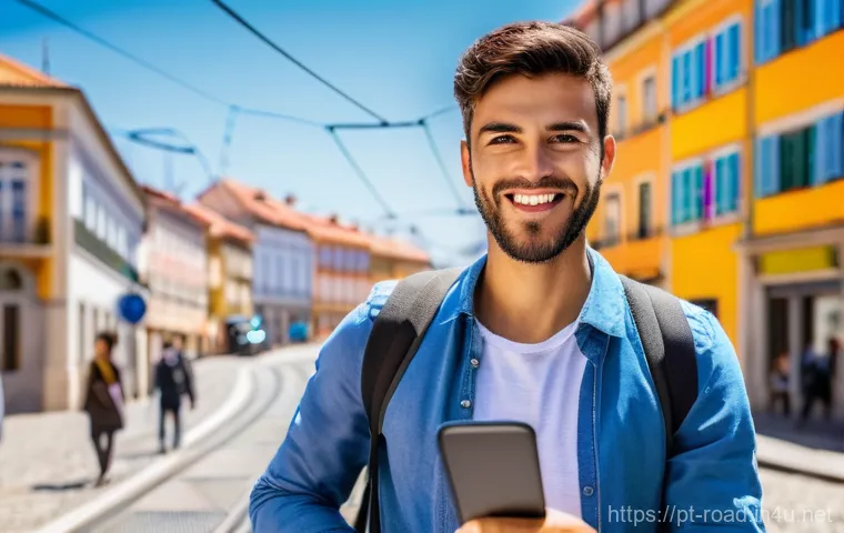 도로교통사 시험의 최신 시험 트렌드 - **Digital Driving License in Portugal: Modern Convenience**
    A close-up of a young adult, approxi...